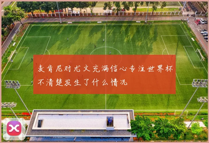 麦肯尼对尤文充满信心专注世界杯不清楚发生了什么情况